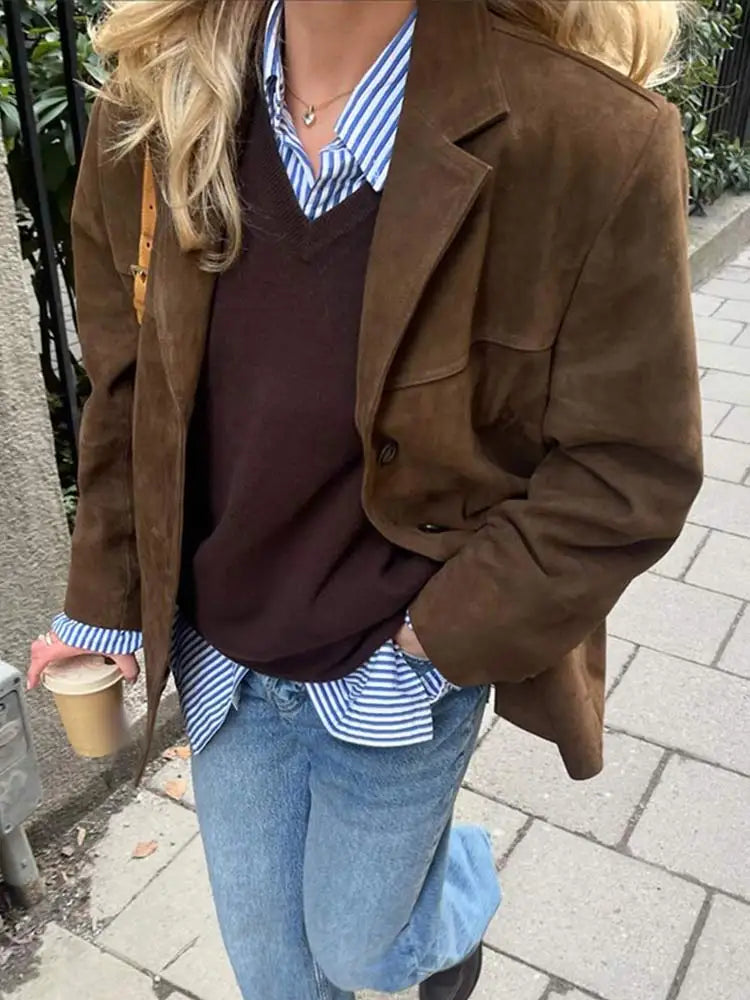 Brown vintage jacket